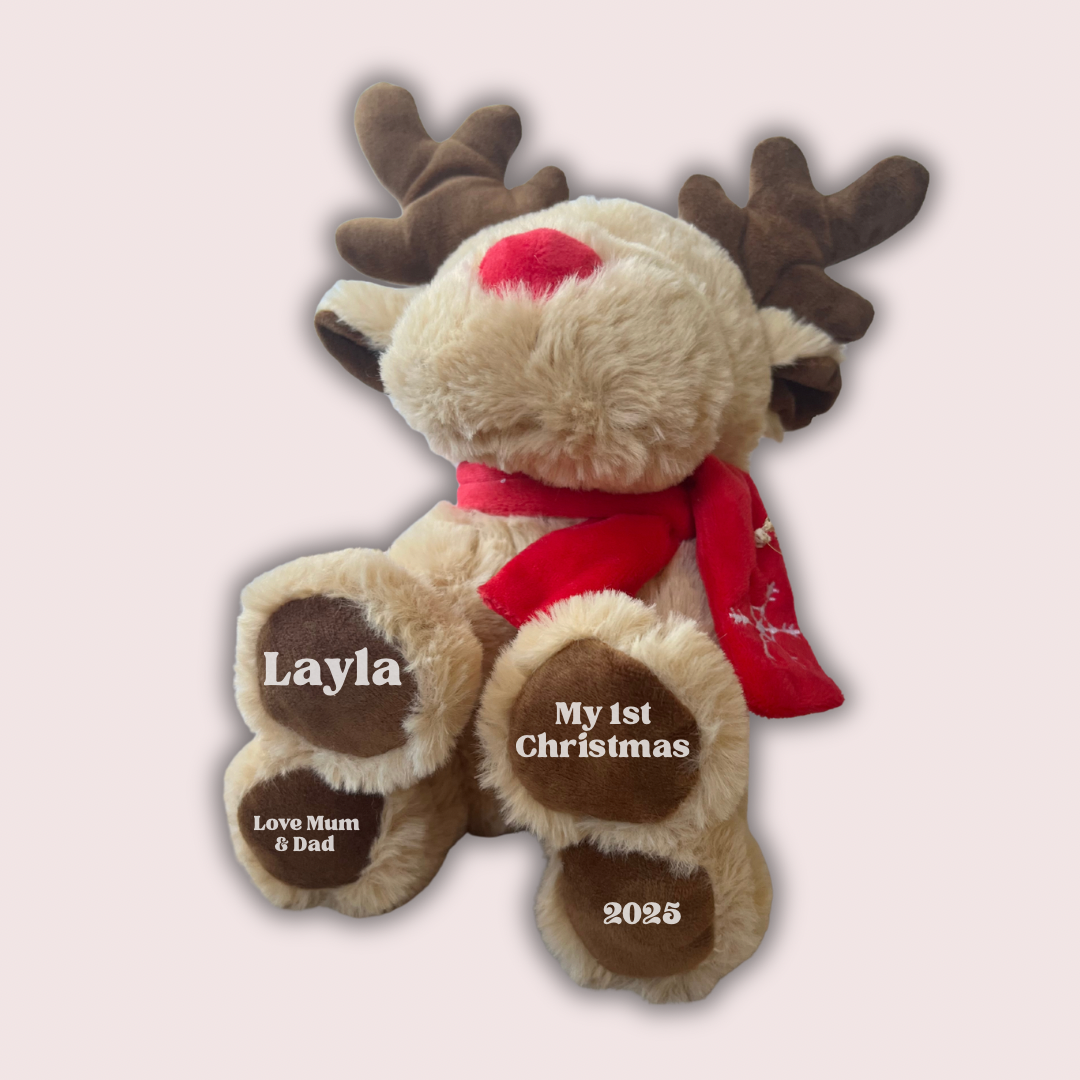 Personalised Christmas Reindeer
