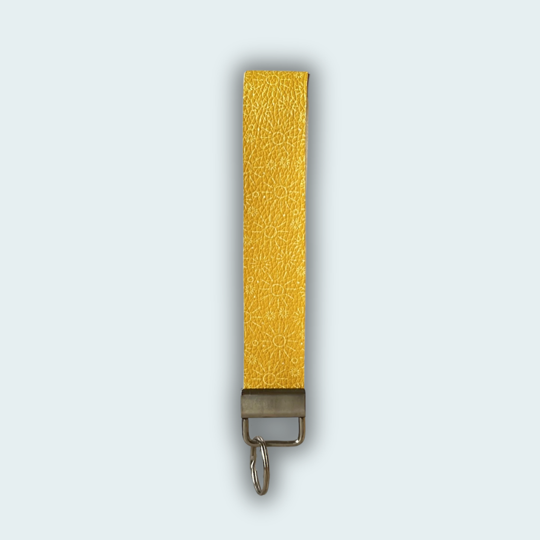 Sunshine Leather Keychain