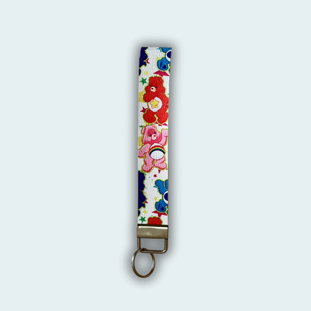 Care Bears Leather Keychain