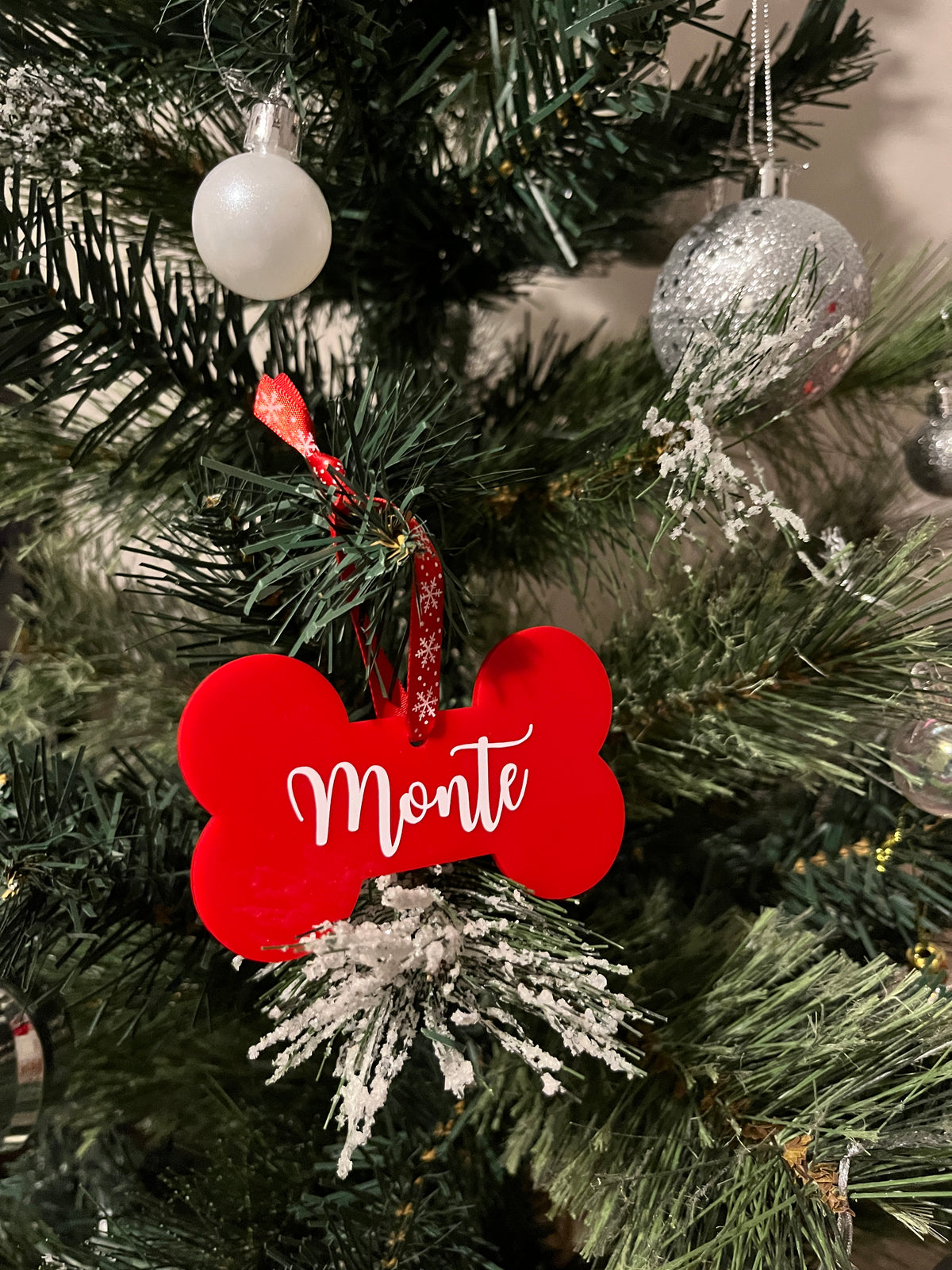 Personalised Christmas Pet Ornament