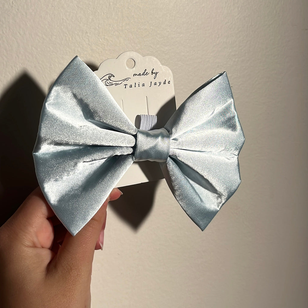 Matching Human and Dog Bow Satin