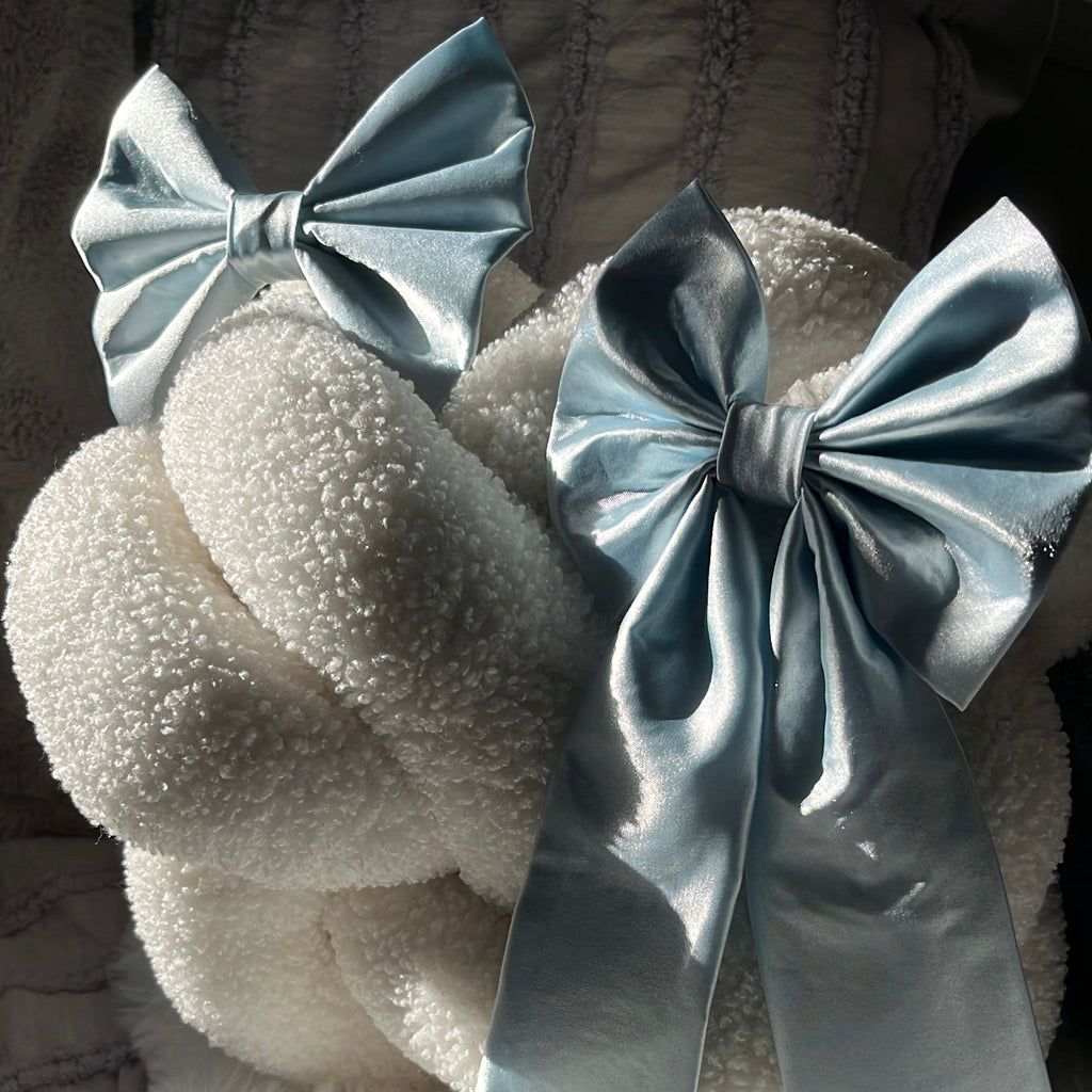 Matching Human and Dog Bow Satin